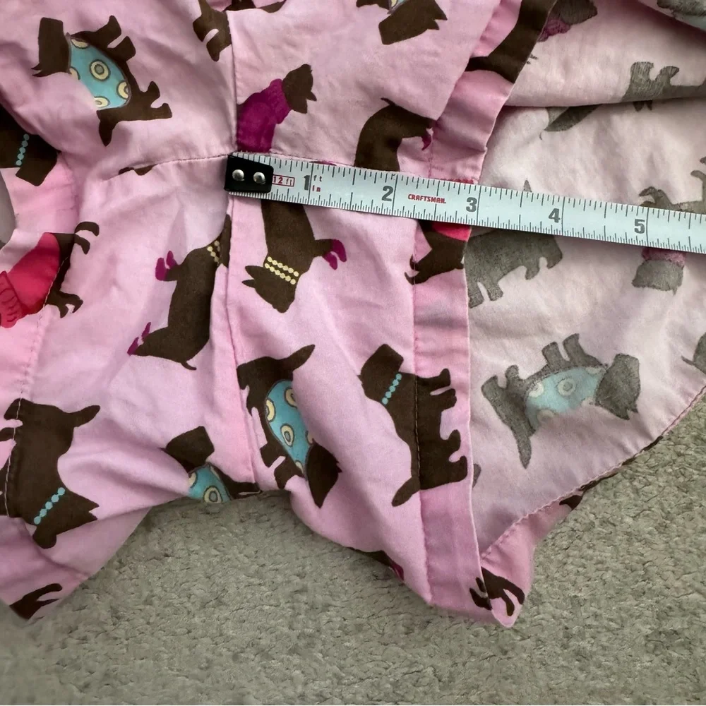 Old Navy pink with dog pattern lounge or sleep short shorts